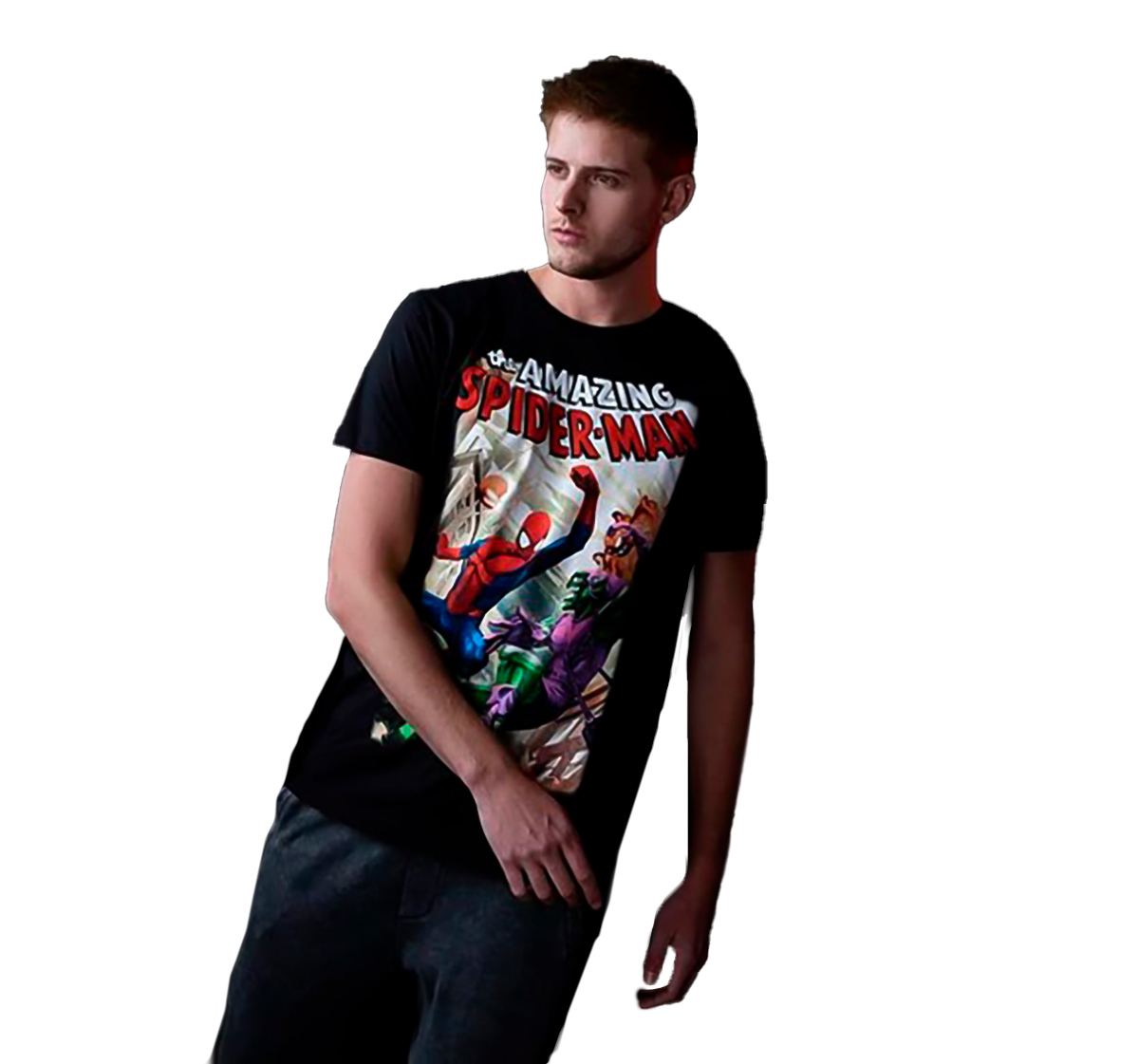 Playera Ataque Del Duende Verde Hombre Máscara De Látex