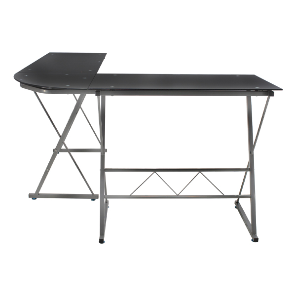Escritorio Minimalista De Cristal Negro JM-909GN Mundo In