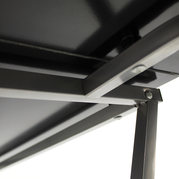 Escritorio Minimalista De Cristal Negro JM-909GN Mundo In