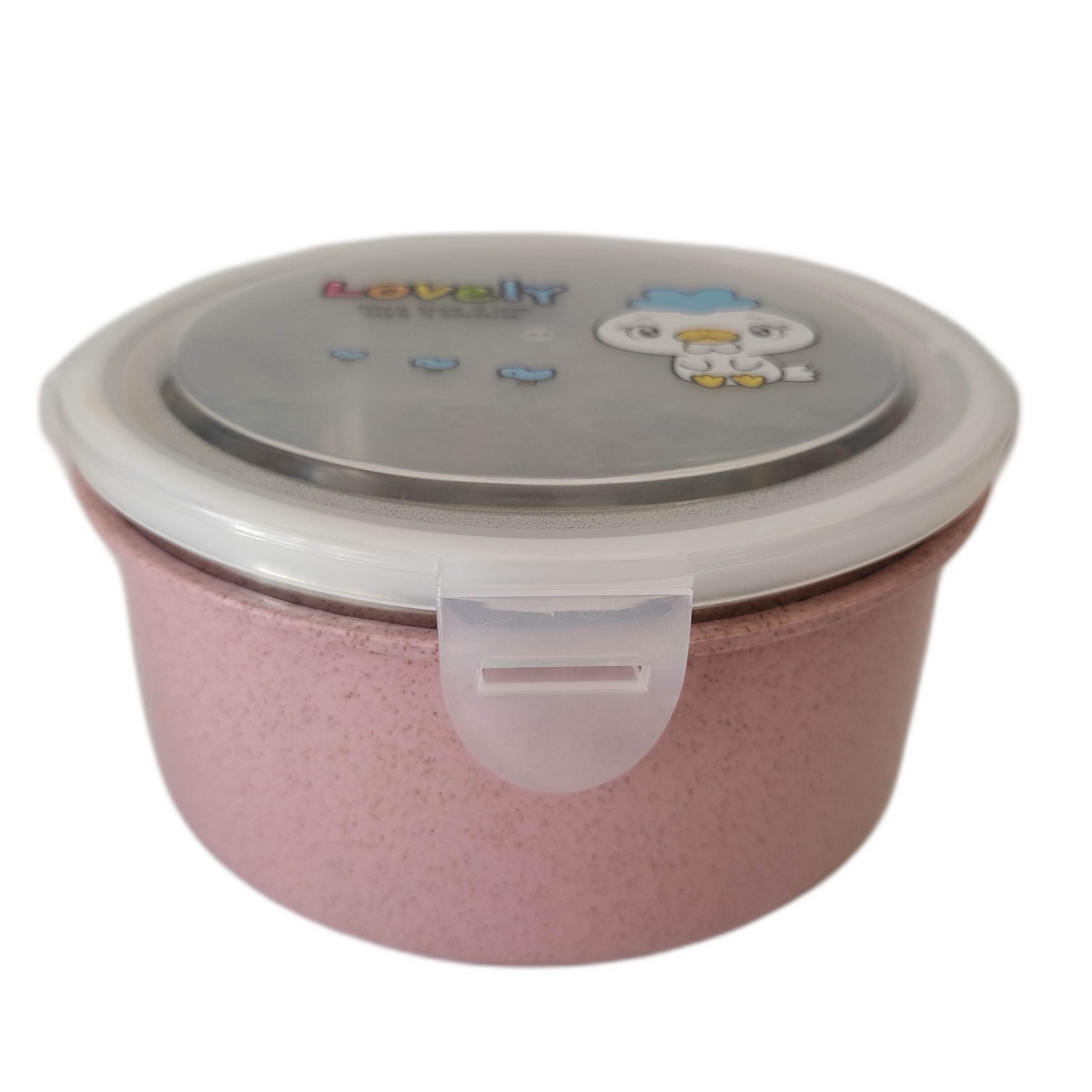 Tupper para Lunch Infantil tipo Tazón con Tapa Hermética Bento 900ml