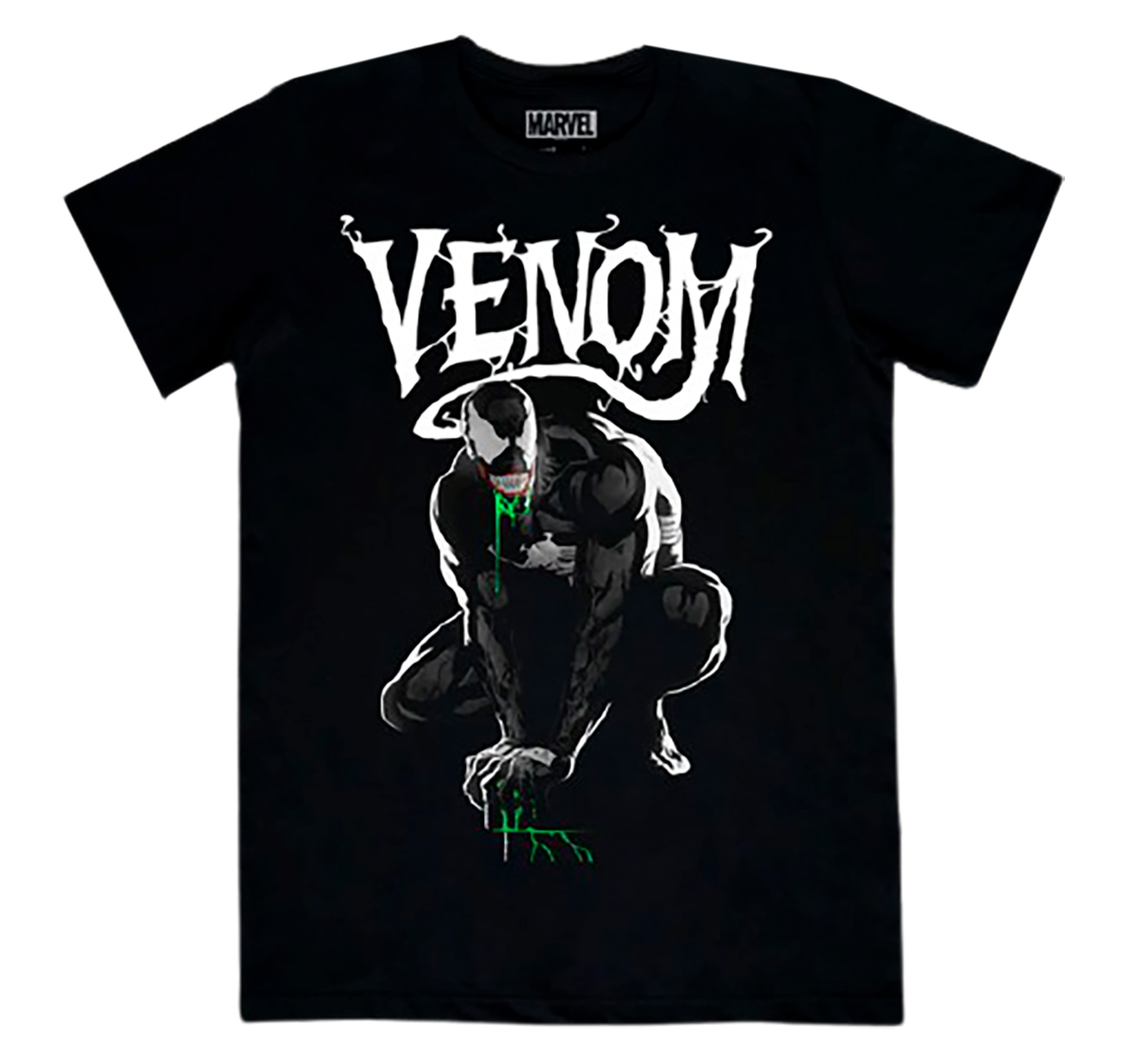 Playera Mascara De Latex Symbiote Venom
