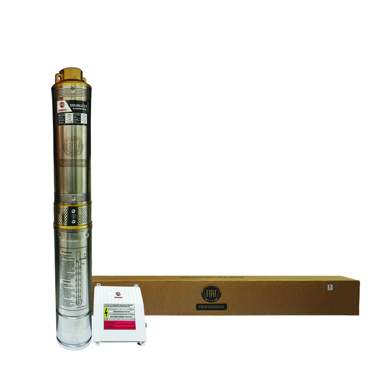 MOTOBOMBA SUMERGIBLE SQUALLI 1/2