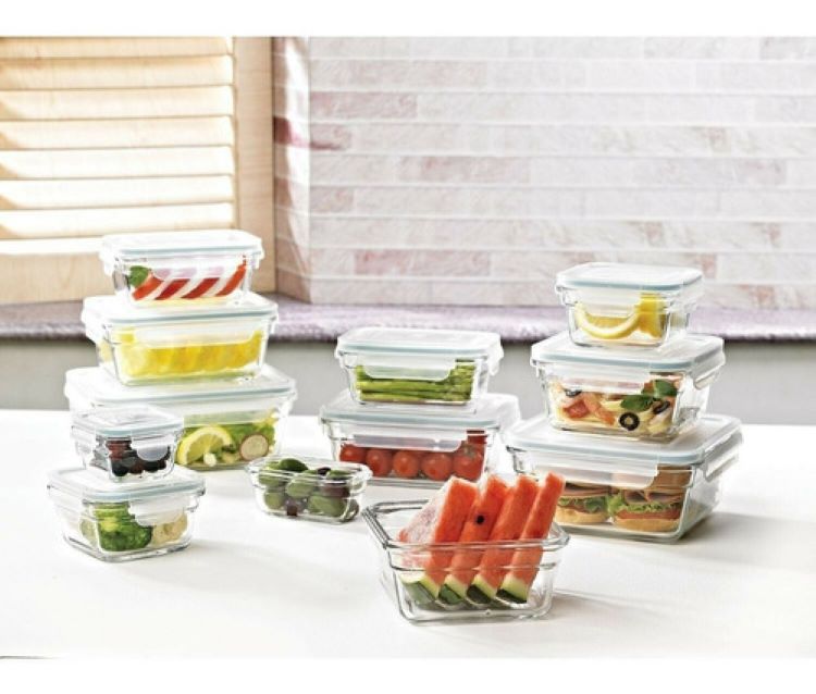 Recipientes de Vidrio Member's Mark GL1810 24 Pzas 