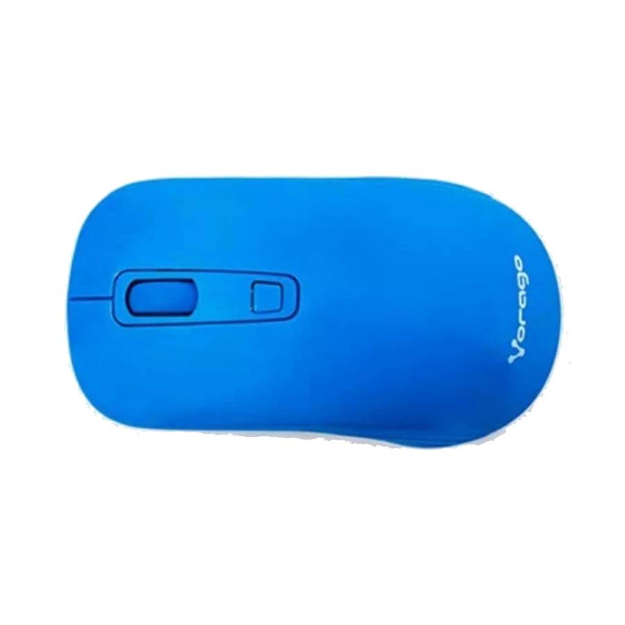 MOUSE VORAGO MO-207 AZUL INALAMBRICO 1000/1600 DPI USB