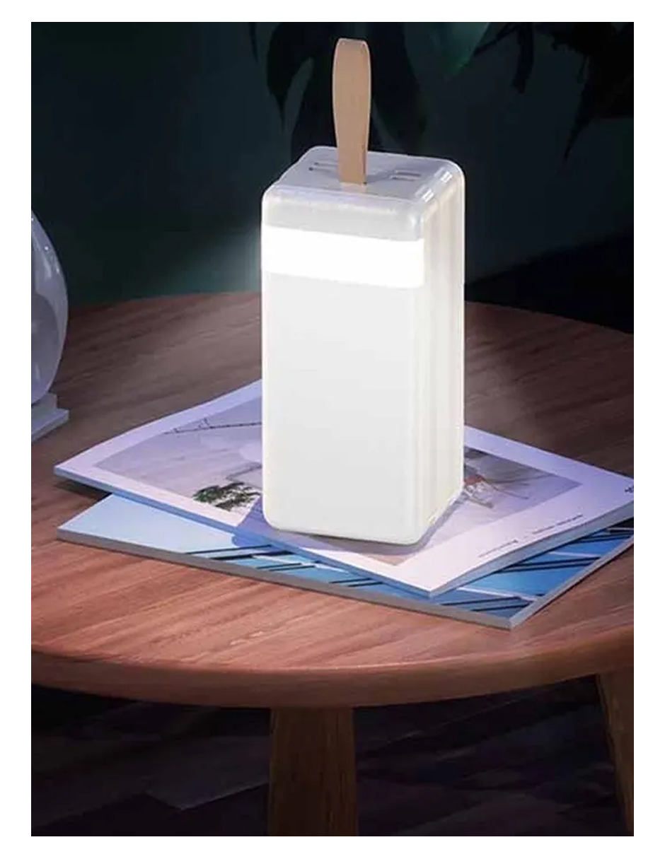 Remax Power Bank Batería Portátil Con Luz Cargador 80000mah