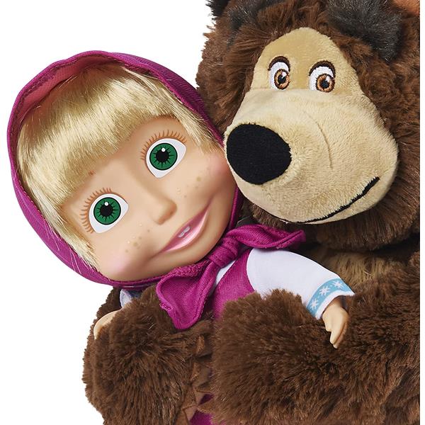 Set Masha Y El Oso De 47 Cm De Altura