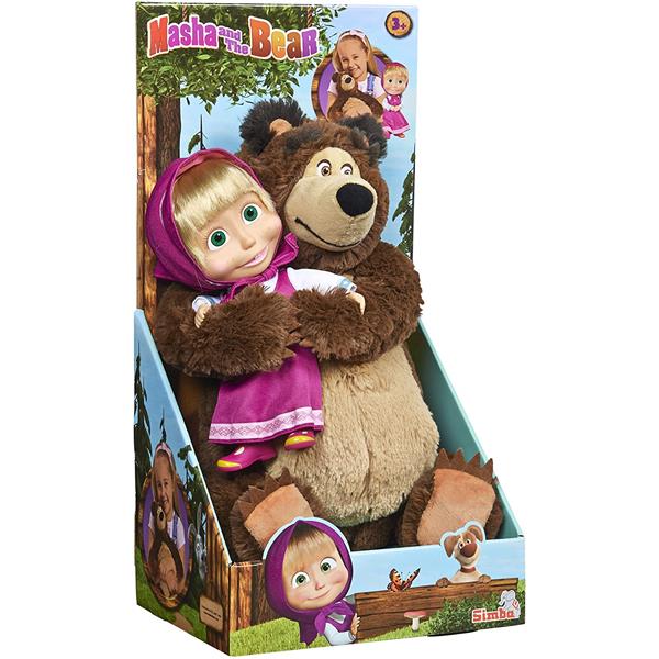 Set Masha Y El Oso De 47 Cm De Altura