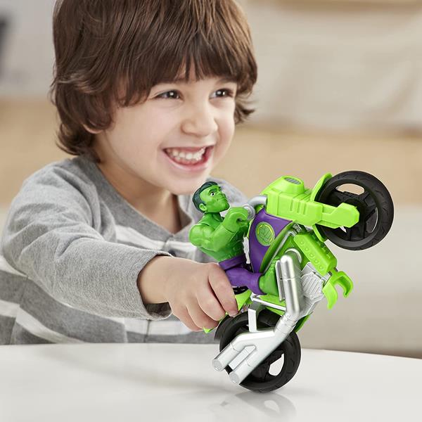 Super Hero Adventures Bólidos De Acción De Hulk Y Spider-man