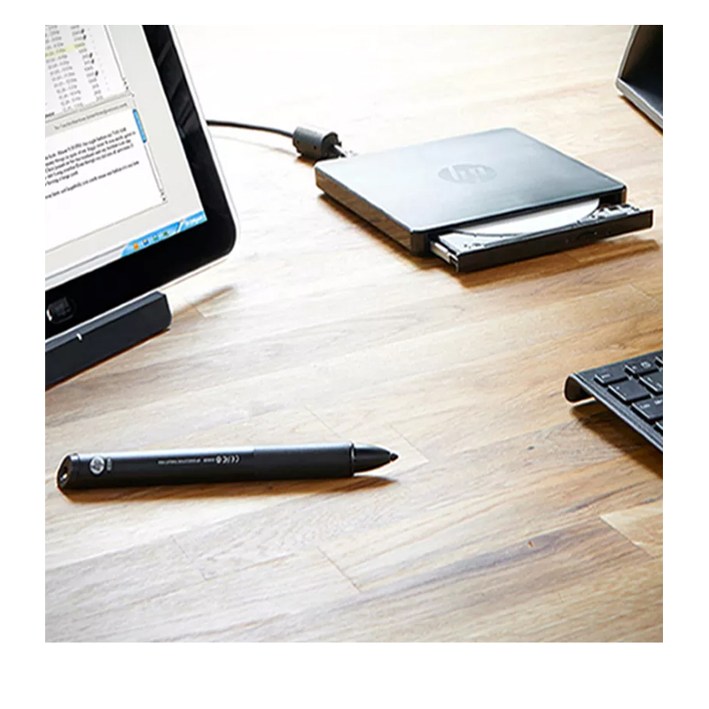 GRABADOR DVD EXTERNO HP GP70N USB 2.0 NEGRO