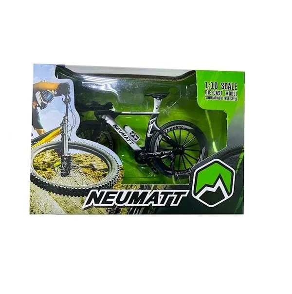 Mini Bicicleta Neumatt Ruta, Escala 1:10 De Colección