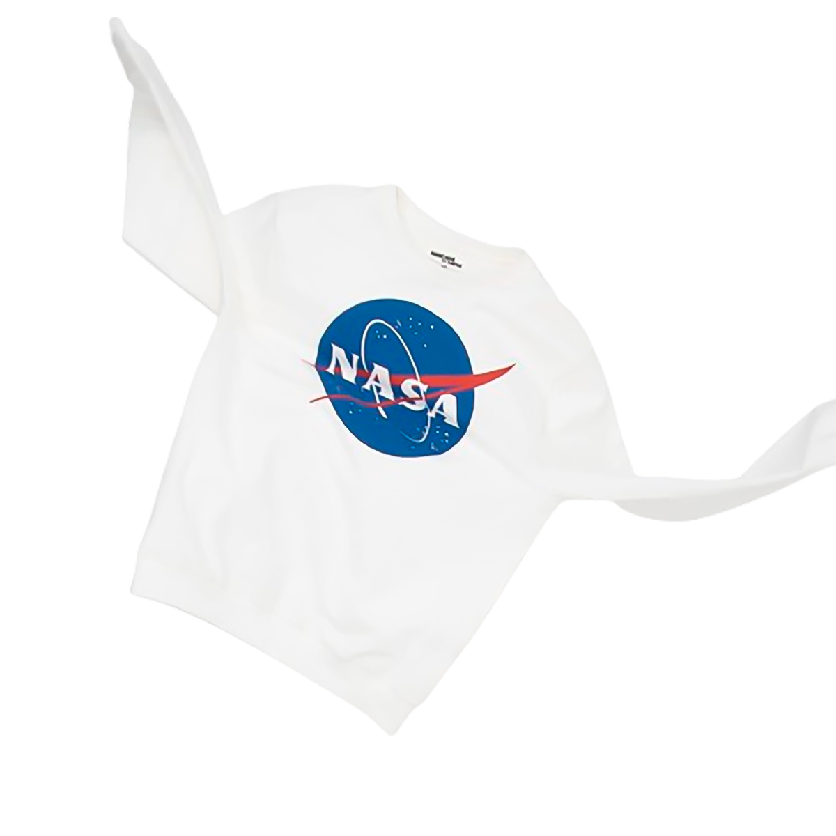 Sudadera Nasa Logo Hombre Máscara de Látex Blanca