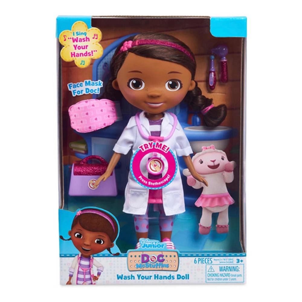 Muñeca Doctora Juguetes Doc Mcstuffins 6 Accesorios Frases