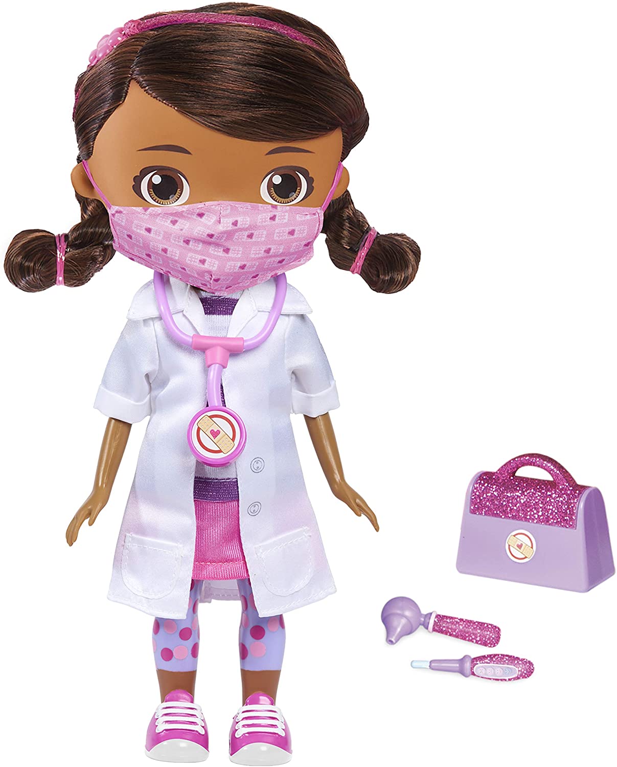 Muñeca Doctora Juguetes Doc Mcstuffins 6 Accesorios Frases