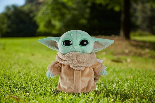 Peluche Star Wars The Mandalorian Baby Yoda 20cm Mattel
