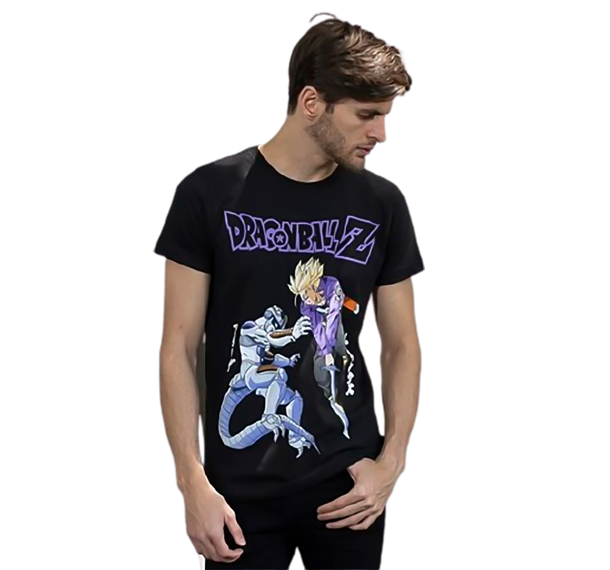 Playera Trunks vs Freezer Hombre Máscara de Látex