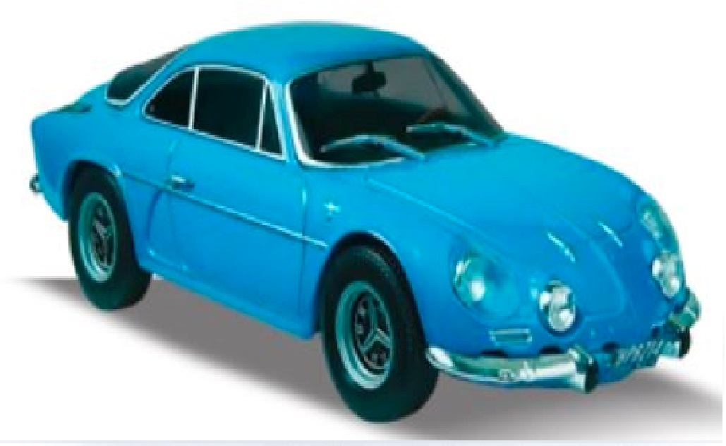 Renault Dinalpin año 1972, Auto de Metal a escala 1:24 Edición Limitada