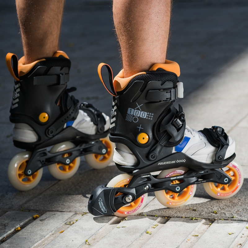 Patines Powerslide Doop Yellow Sunrise 100