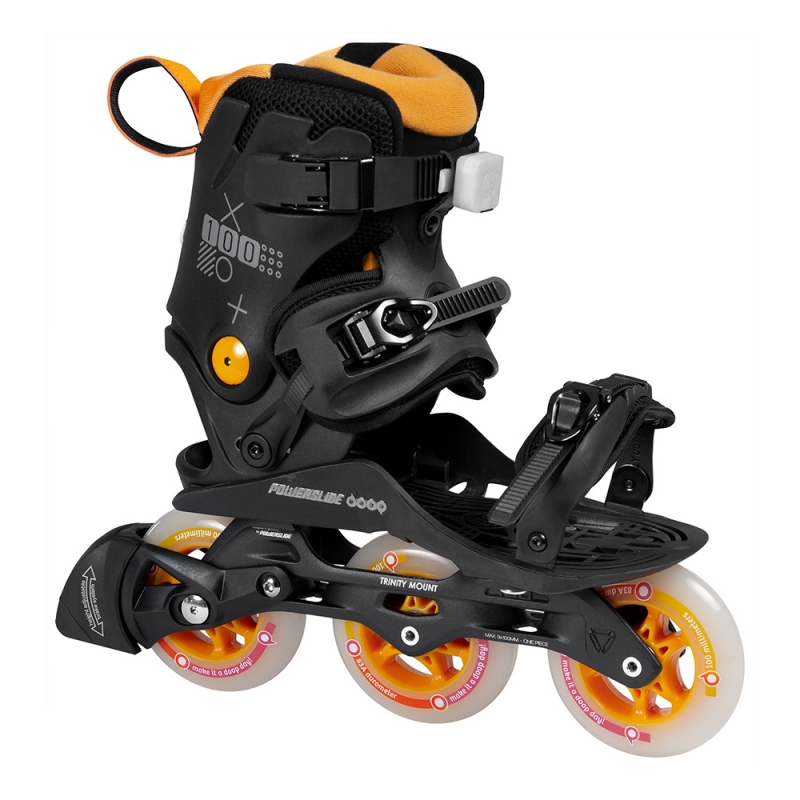 Patines Powerslide Doop Yellow Sunrise 100