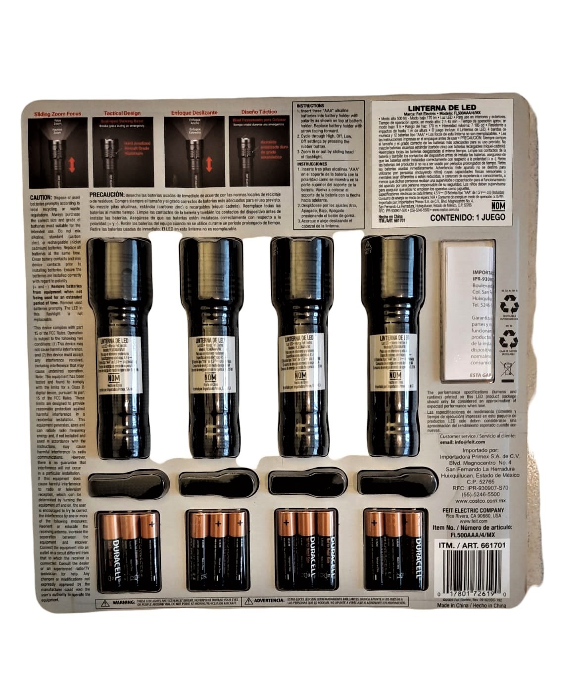 Lampara, Linterna Luz Led