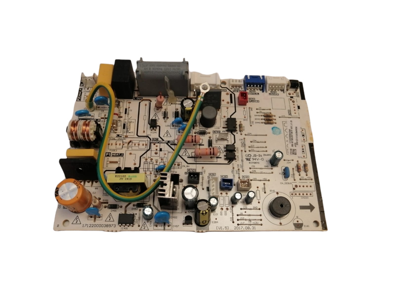 TARJETA ELECTRONICA EVAPORADOR INVERTER X DE 1.5 TON 220 V FRIO