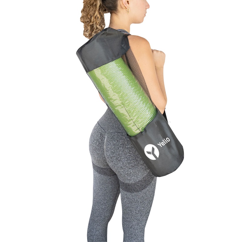 Tapete para yoga de superficie plana Verde