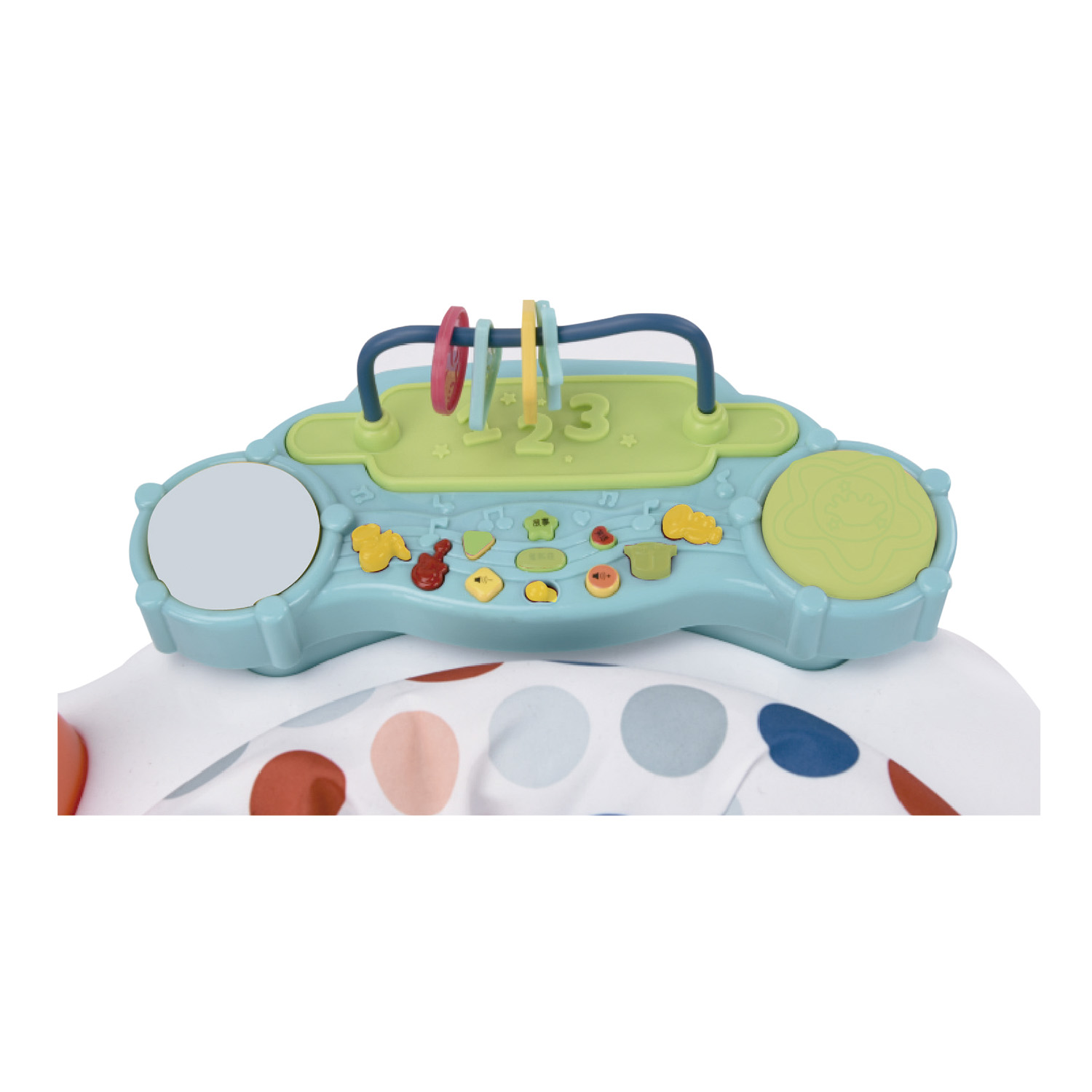 Jumperoo Ejercitador infantil D'Bebé Brinca bebé de colores END