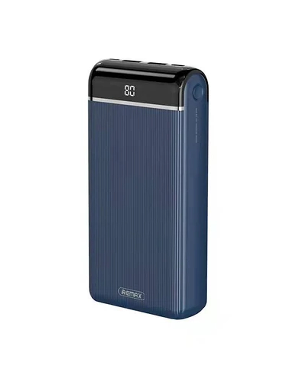 Remax Power Bank Batería Multicompatible Portátil 20000 RPP-206 Azul