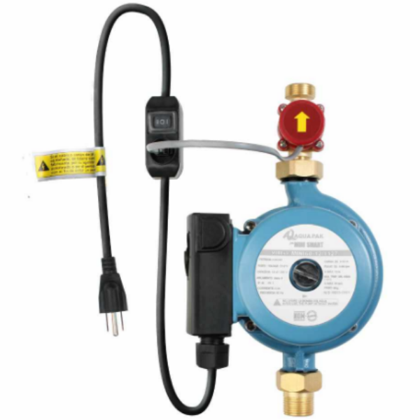Bomba presurizadora automática marca Aquapak serie Mini Smart 1/3Hp 1 fase 127v