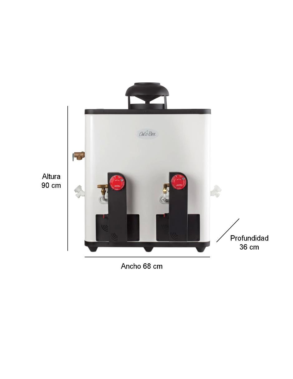 CALOREX CALENTADOR PASO COXDP 15 LITROS