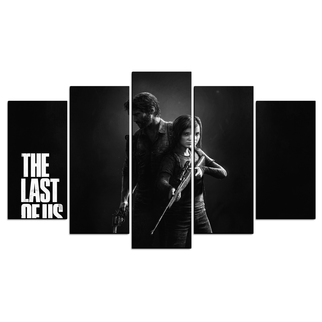 Cuadro Decorativo Gamer The Last of Us 100x60cm 5pzs Cuadros MX