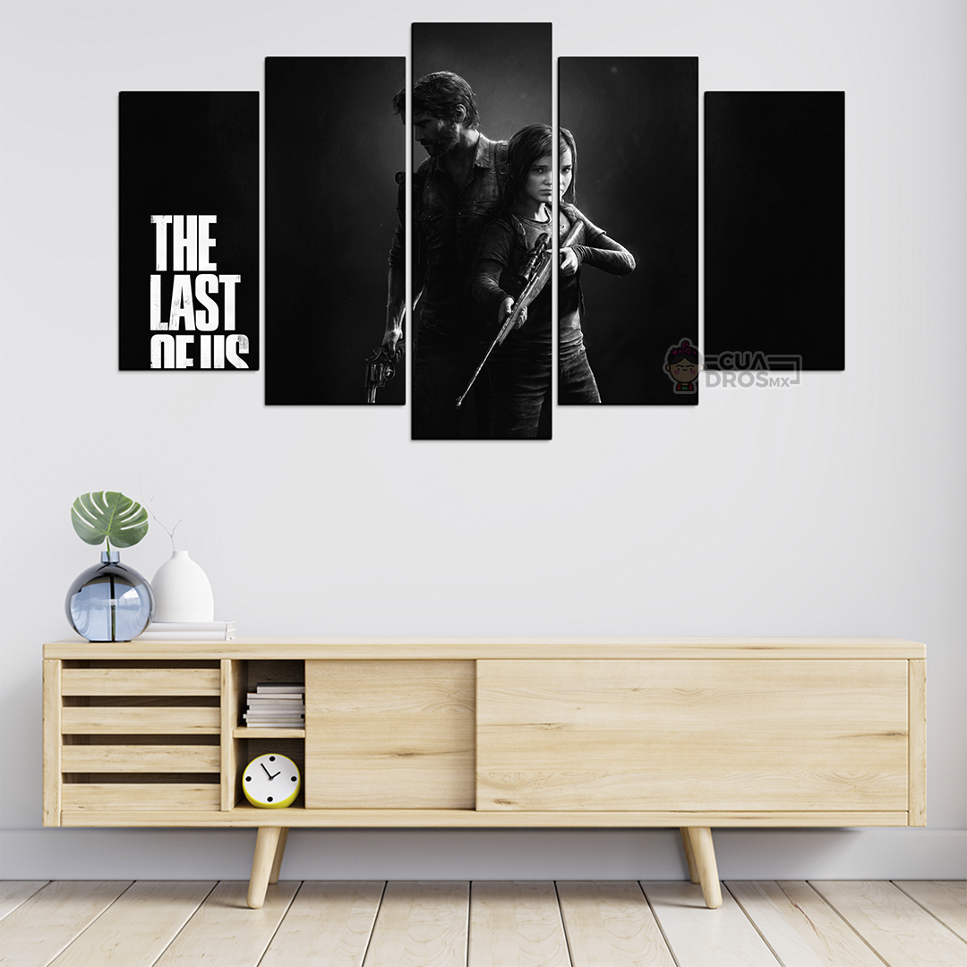 Cuadro Decorativo Gamer The Last of Us 100x60cm 5pzs Cuadros MX