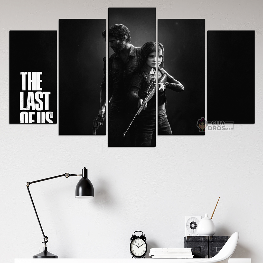 Cuadro Decorativo Gamer The Last of Us 100x60cm 5pzs Cuadros MX