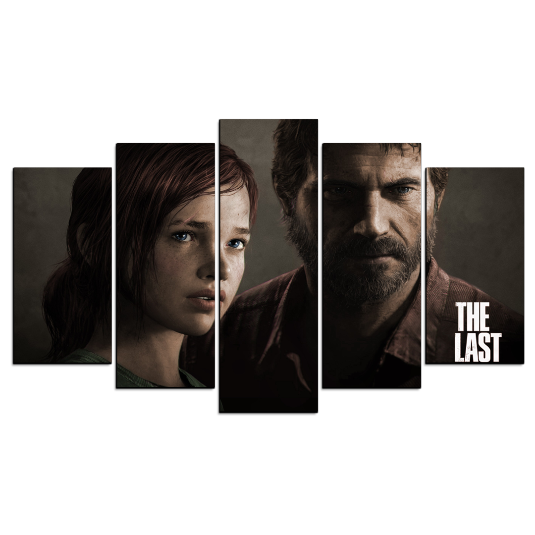 Cuadro Decorativo Gamer The Last of Us 100x60cm 5pzs Cuadros MX