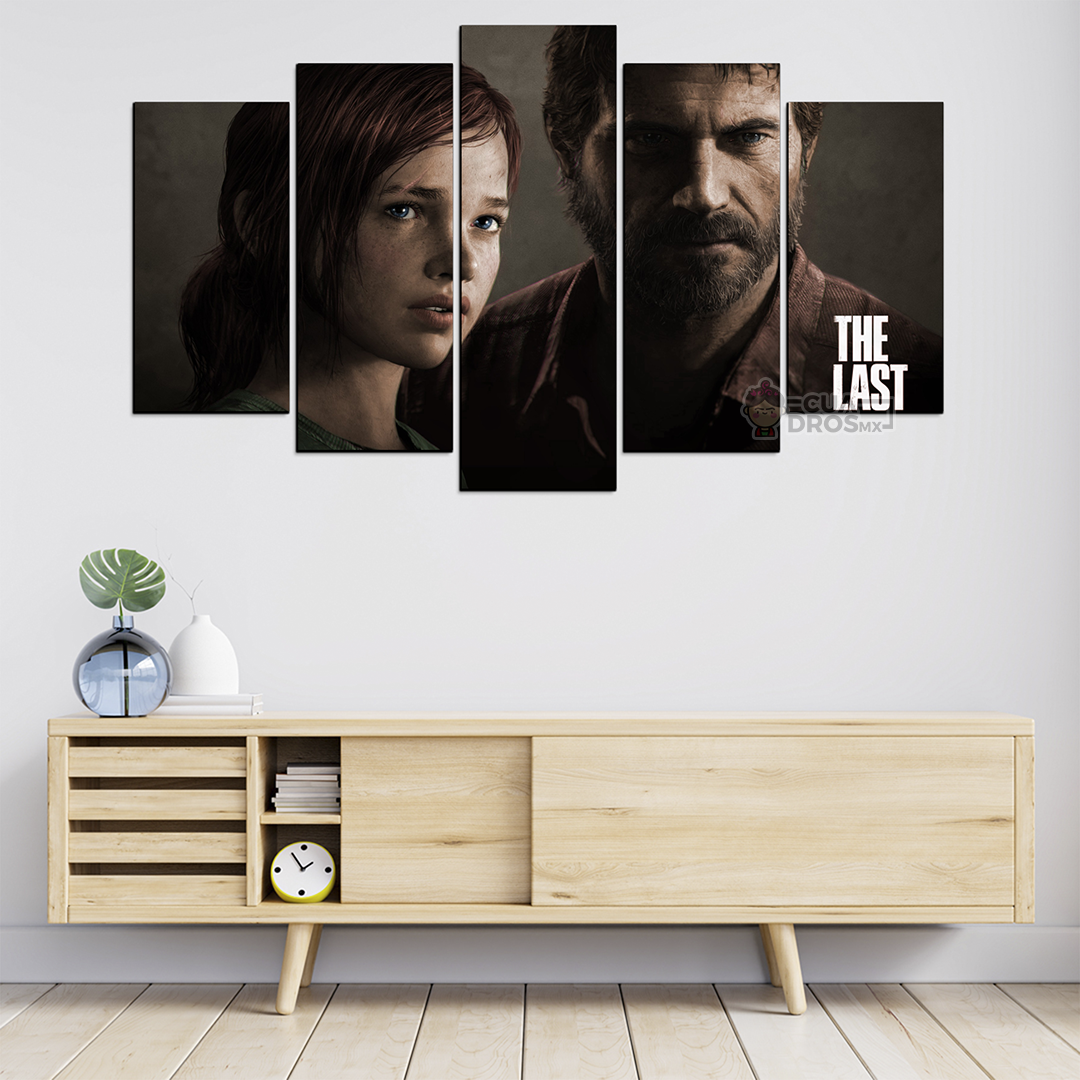 Cuadro Decorativo Gamer The Last of Us 100x60cm 5pzs Cuadros MX