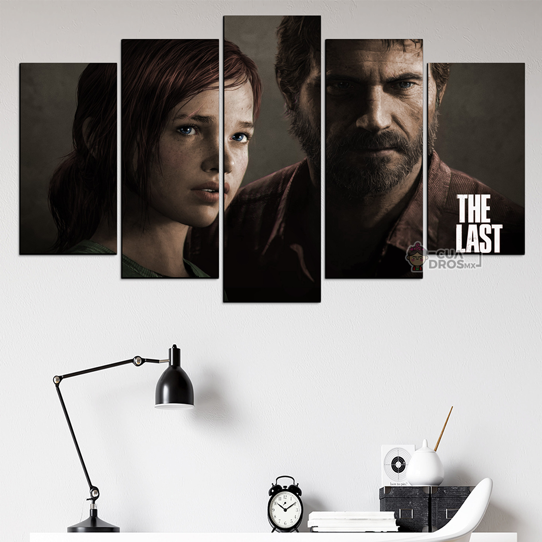 Cuadro Decorativo Gamer The Last of Us 100x60cm 5pzs Cuadros MX