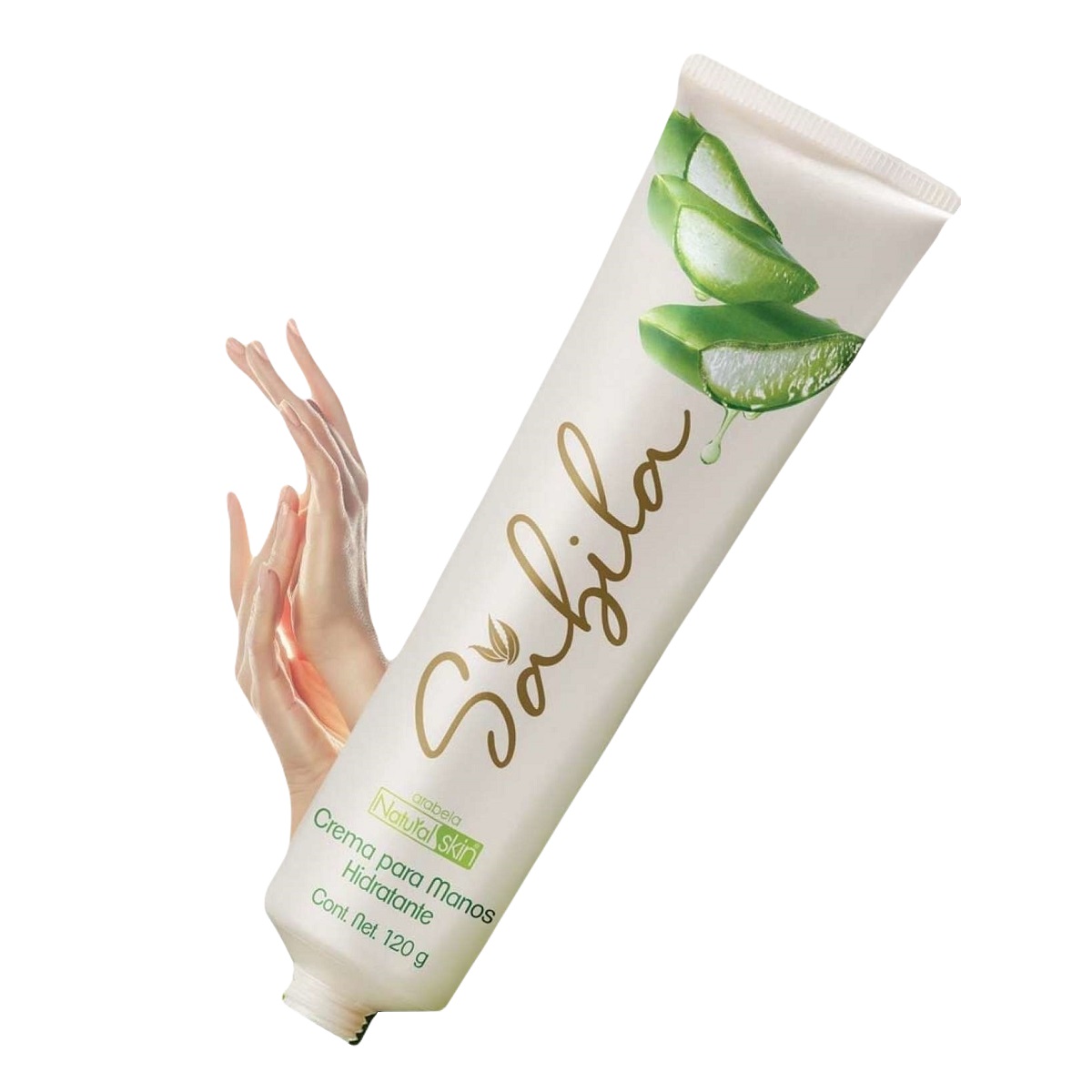 Crema Para Manos Hidratante Sábila Natural Skin Arabela