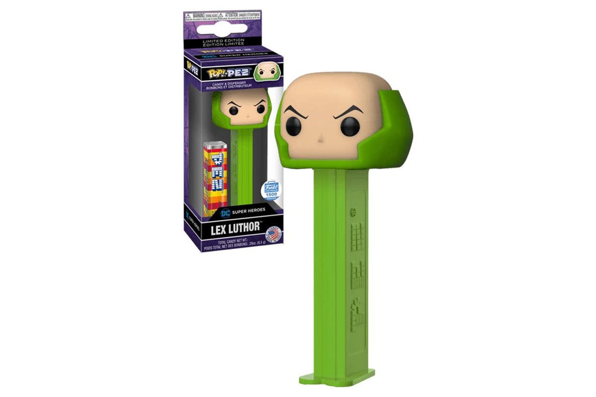 Funko Pop Figura PEZ Lex Luthor 1 Of 1500