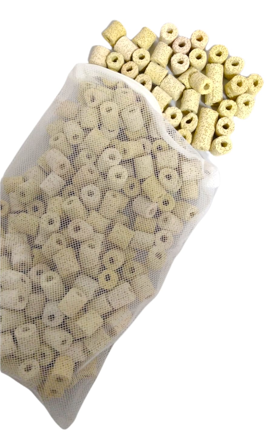 Canutillos Anillos De Ceramica Super Poroso Filtracion 1 Kg