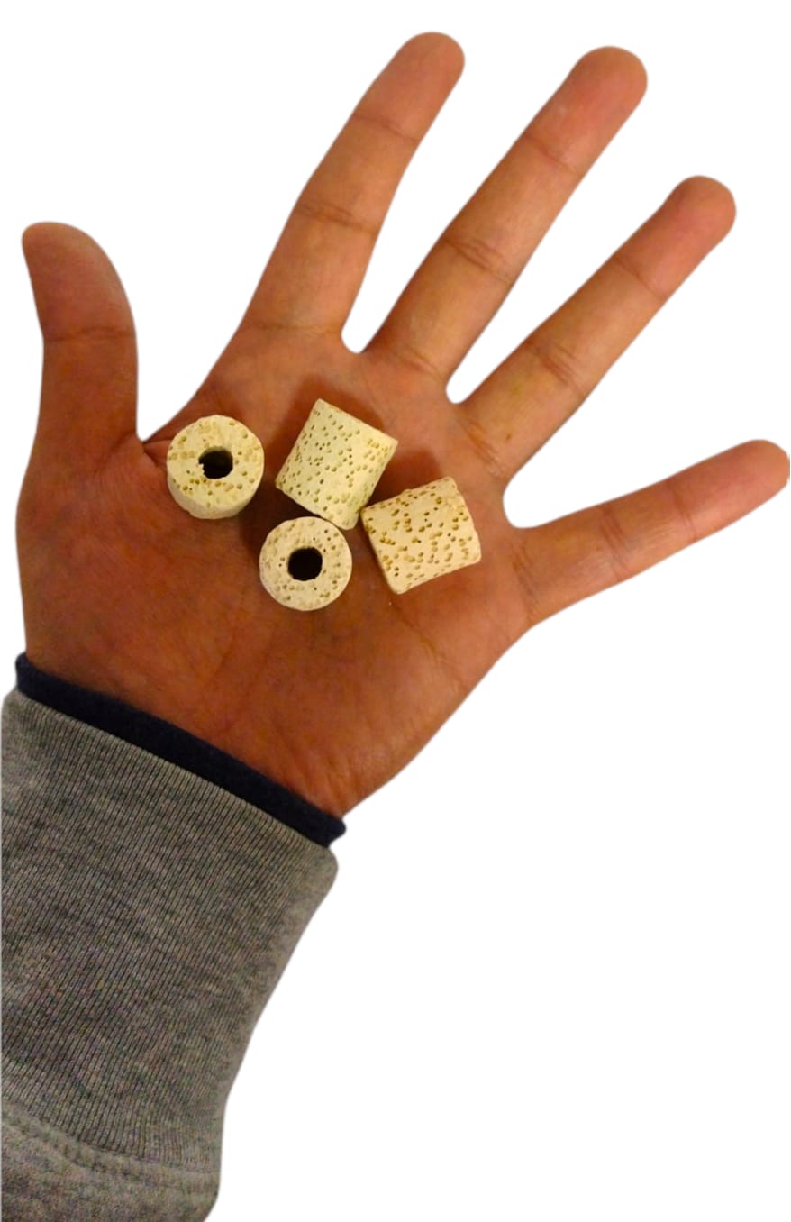 Canutillos Anillos De Ceramica Super Poroso Filtracion 1 Kg