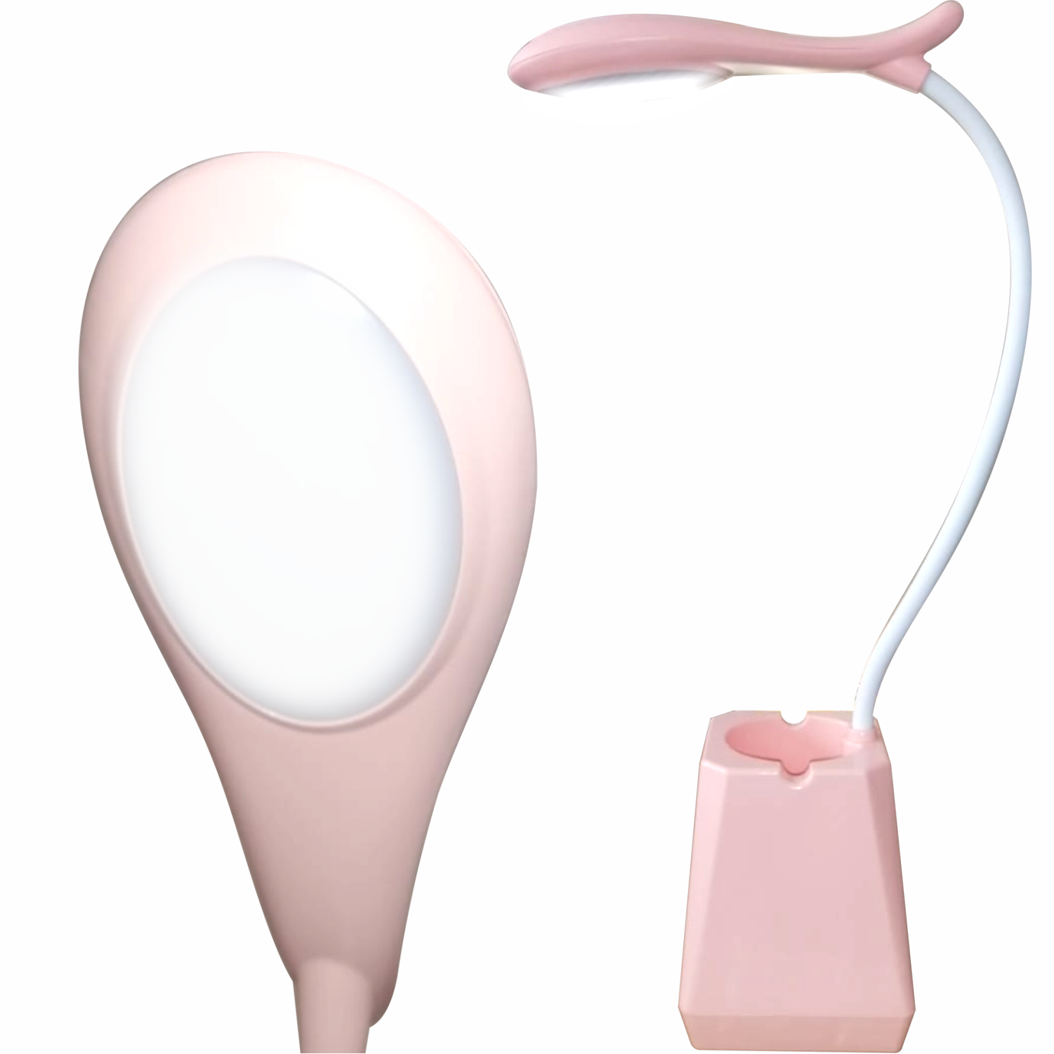 Lampara De Escritorio Led Con Portalapices Conexión Usb