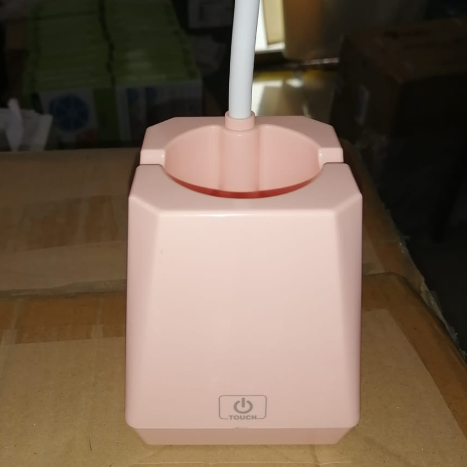 Lampara De Escritorio Led Con Portalapices Conexión Usb