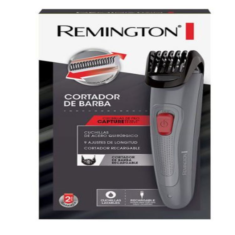 Recortadora de Barba Remington MB08A  Acero Quirúrgico 