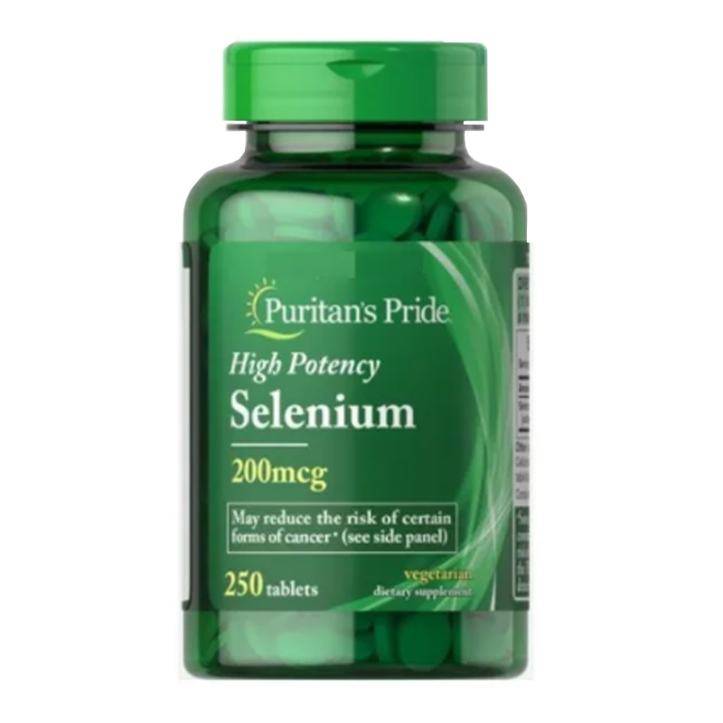 Selenio Selenium 200mcg 250tabs Suplemento Puritans Pride Or