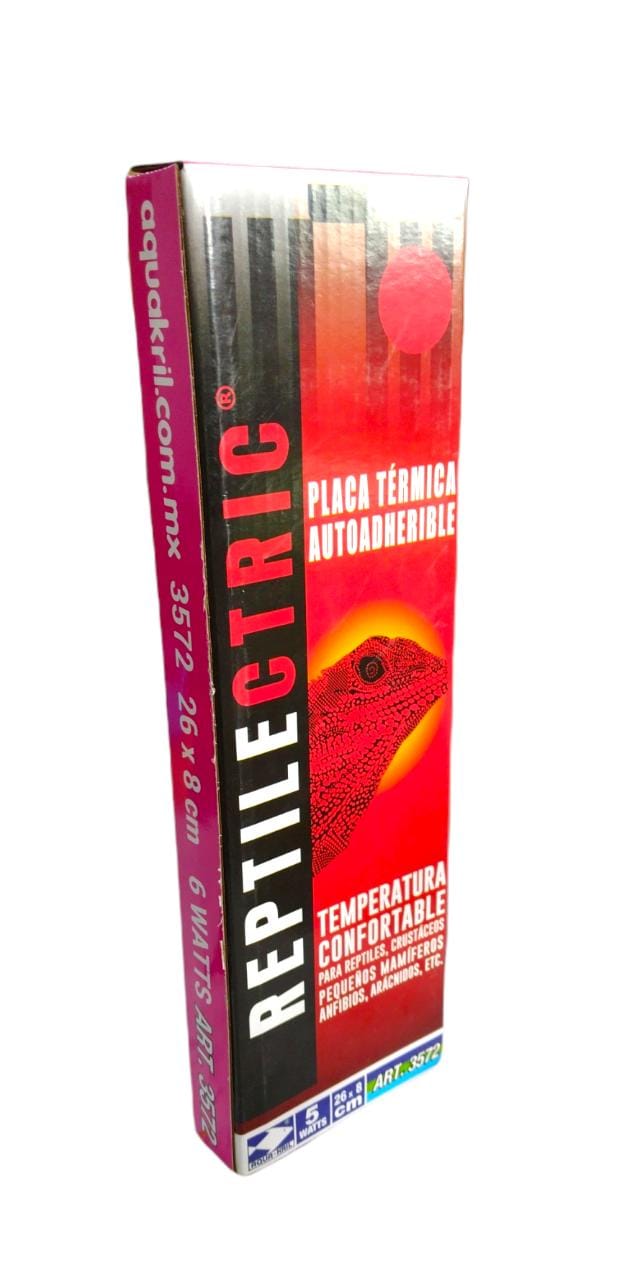 Placa Termica Calentador Roedores Erizo Y Reptiles 8x26cm 5w