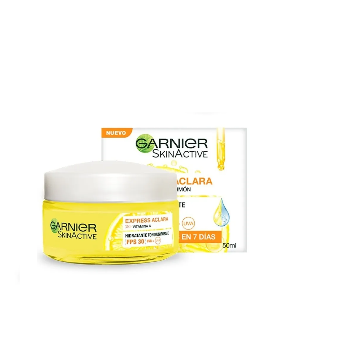 Crema Hidratante Garnie Aclarante por Vitamina C