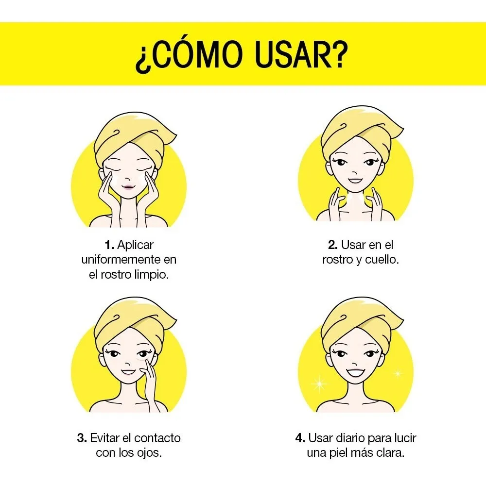 Crema Hidratante Garnie Aclarante por Vitamina C