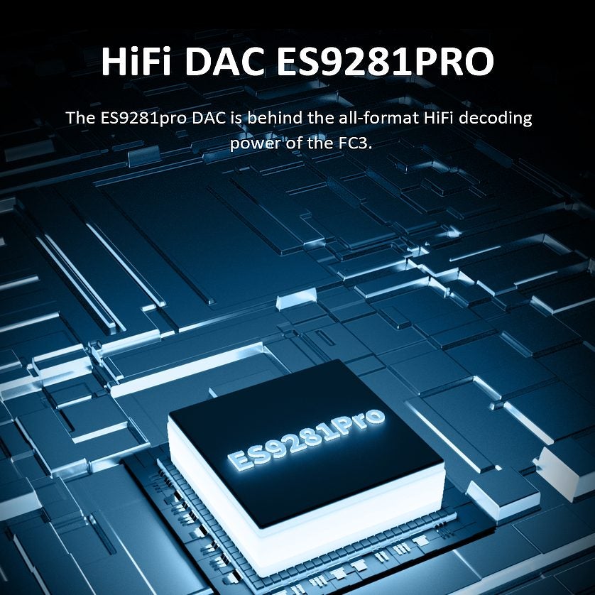 Amplificador y DAC Hi-Res Hiby FC3 MQA