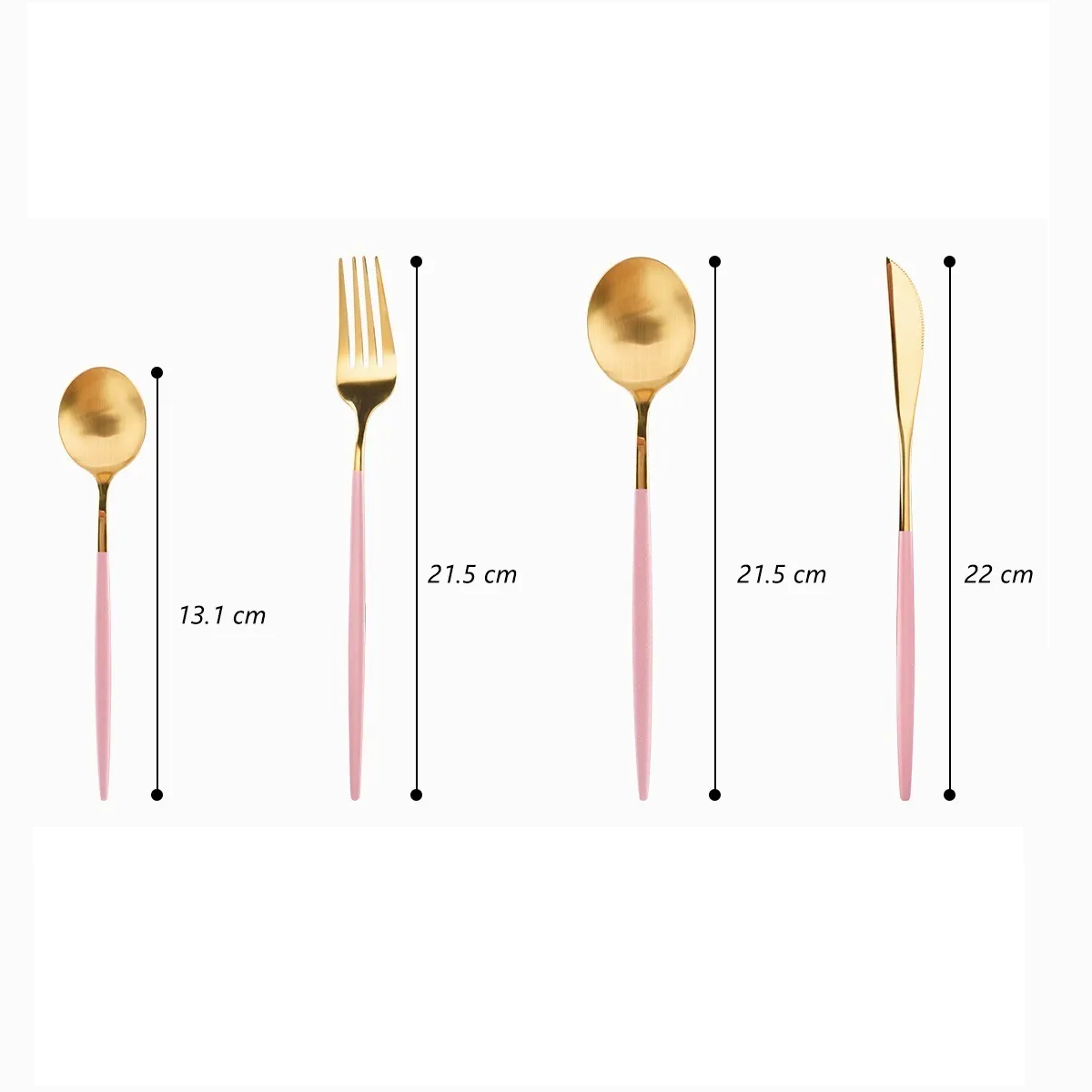 Juego De Cubiertos, Juego Kit Finos Acero Inoxidable, 24 Pzs