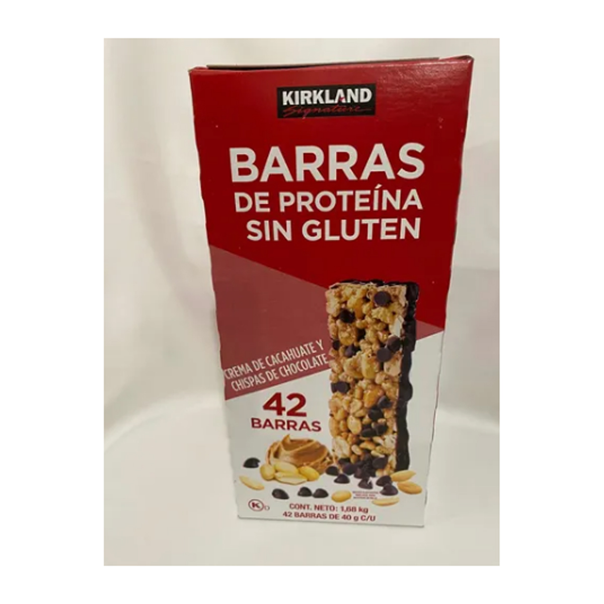 42 Barras de Proteína Sin Gluten, Kirkland CST 1377067