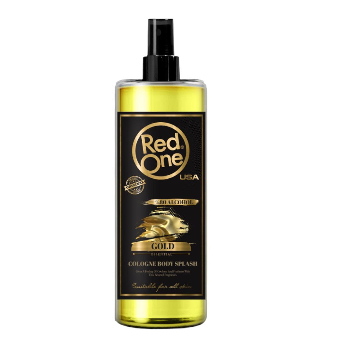 Loción After Shave Red One Gold 400ml Colonia para Después de Afeitarse